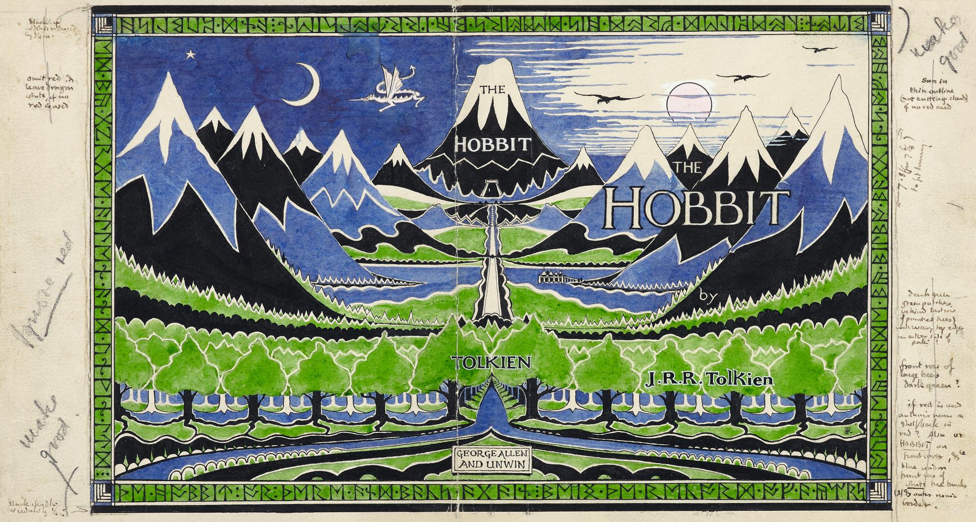 Image of Hobbit Dust Jacket, 1937